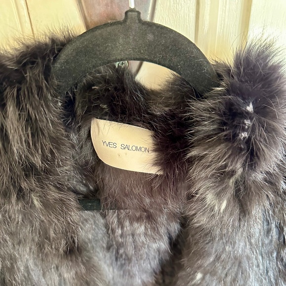 Yves Salomon Ombre Fur Coat - Picture 2 of 2